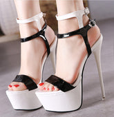 Women's Large Size Sexy Waterproof Platform High Heels